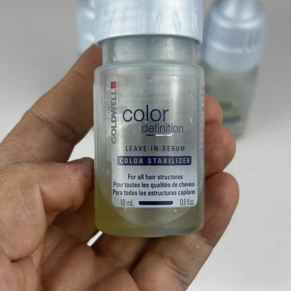Goldwell Color Definition Leave In Serum Color Stabilizer O.6 fl oz Lot (4)‎
